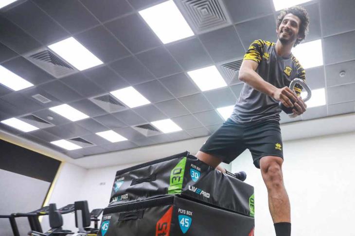 أحمد حجازي بتدريبات الاتحاد